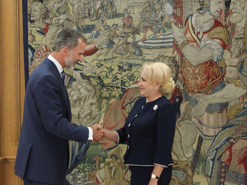 Viorica Dăncilă Primită De Regele Felipe Al Vi Lea Al Spaniei Libertatea