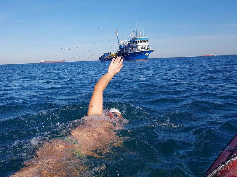 Avram Iancu A Inotat 680 De Kilometri De La Sulina La Istanbul Libertatea