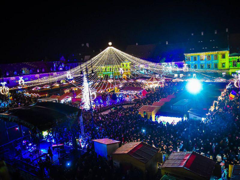 S A Deschis Targul De Crăciun De La Sibiu Libertatea