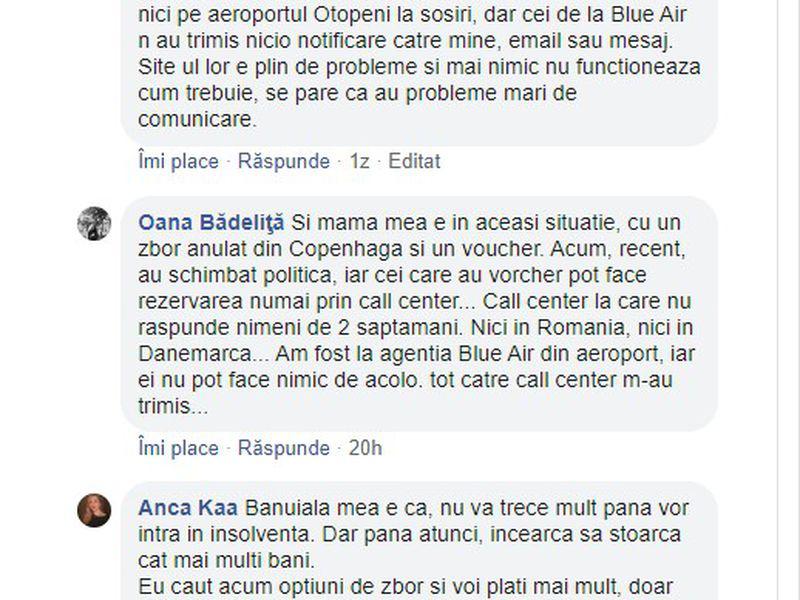 Sute De Romani Au Aflat La Aeroport Că Au Zborurile Blue Air