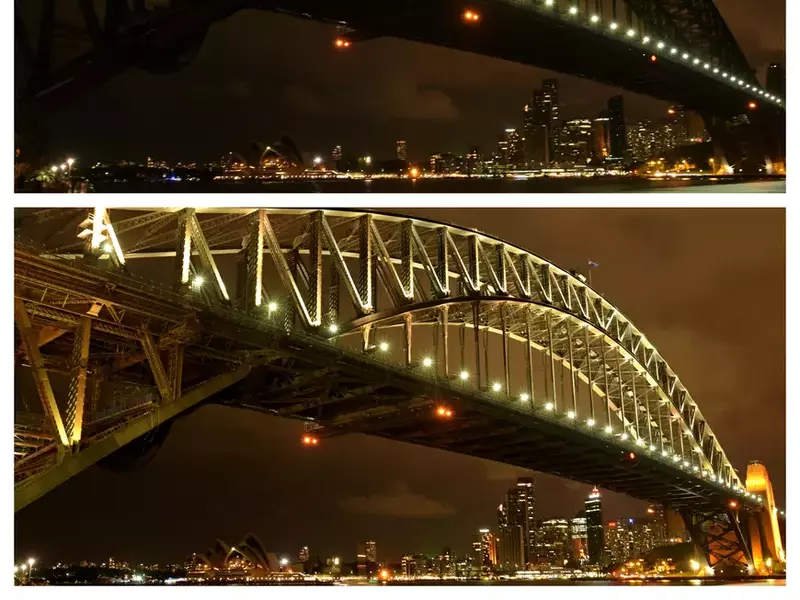 Earth hour in Sydney