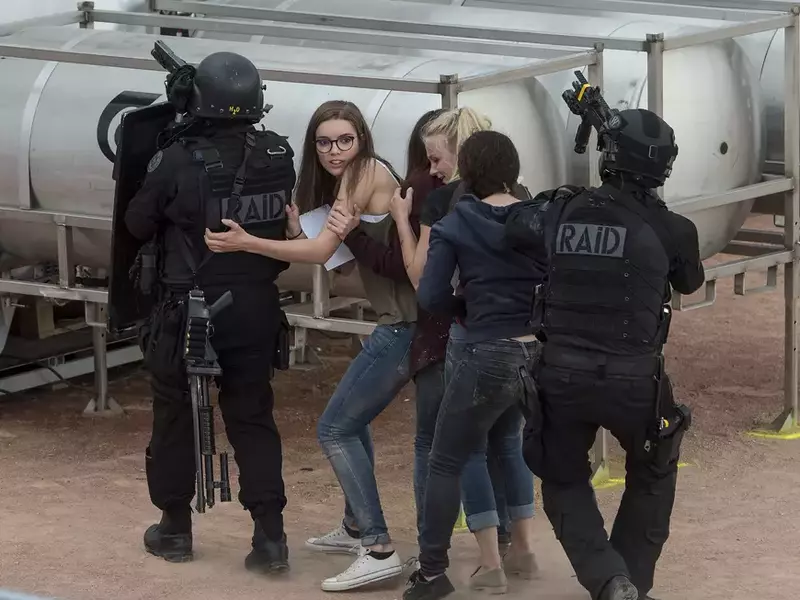 UEFA EURO 2016 Anti-terrorism exercise in Lyon