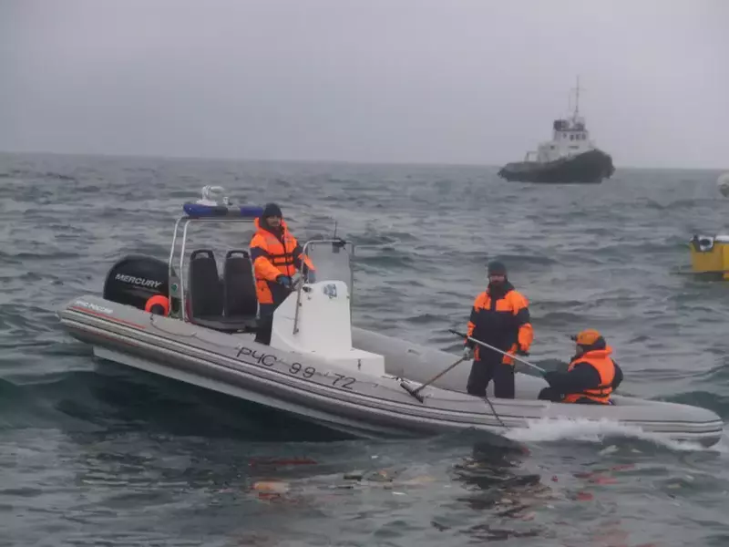 Operațiuni de căutare în Rusia, după ce un avion s-a prăbușit în Marea Neagră, în apropiere de Soci