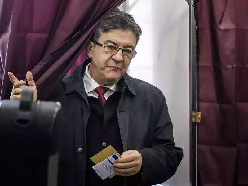 Jean Luc Melenchon a votat în primul tur al alegerilor prezidențiale