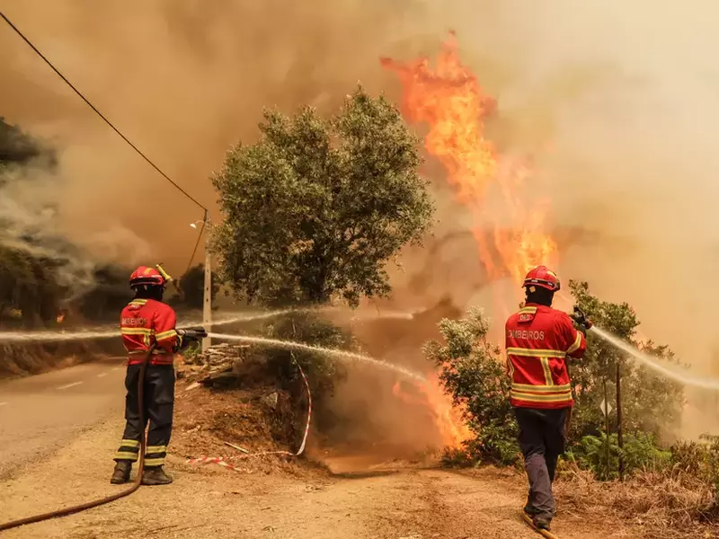 Noi incendii de vegetație în Portugalia