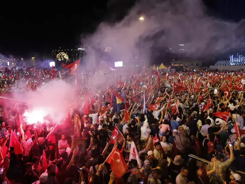 Turcia a marcat un an de la tentativa de lovitură de stat