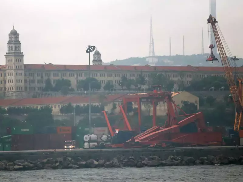 Furtună violentă la Istanbul, Turcia