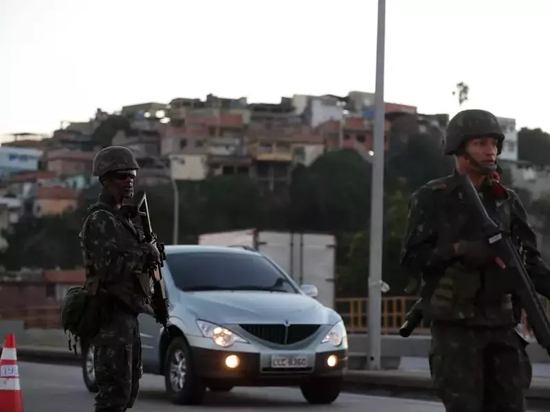 Brazil deploys 10,000 soldiers and police agents to fight wave of violence in Rio de Janeiro