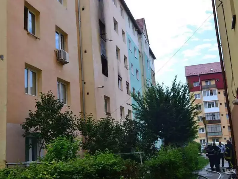 incendiu in Sibiu (2)