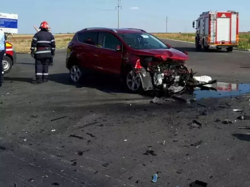 accident în Caracal (2)