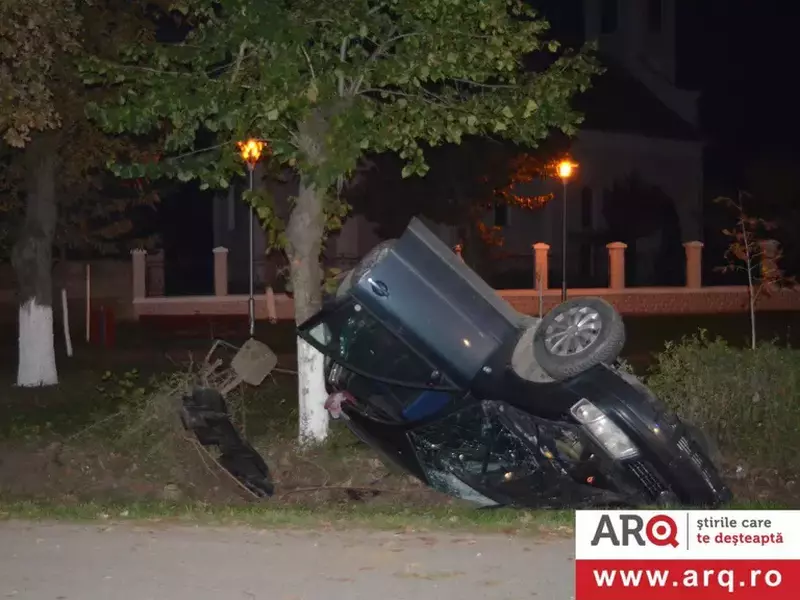 accident în comuna Socodor, județul Arad (1)