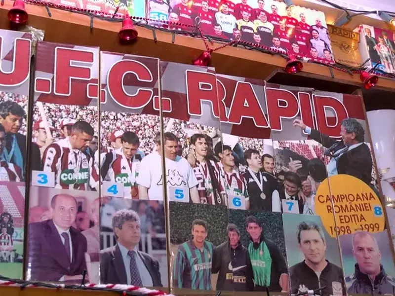 gheorghe scurtu cel mai batran suporter echipa Rapid 1