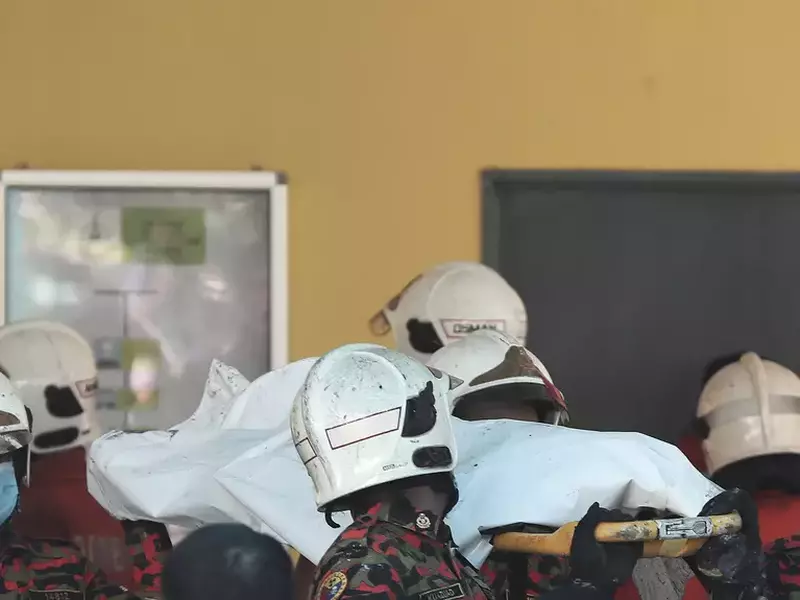 Incendiu de proporții la o școală din Malaezia