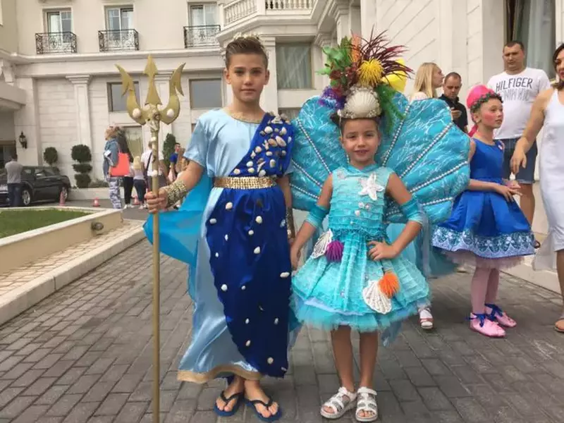 Mario Fabian Busuioc a primit titlul de Cel mai Frumos Băiat din lume, la concursul Little Mister United World, Grecia 2017