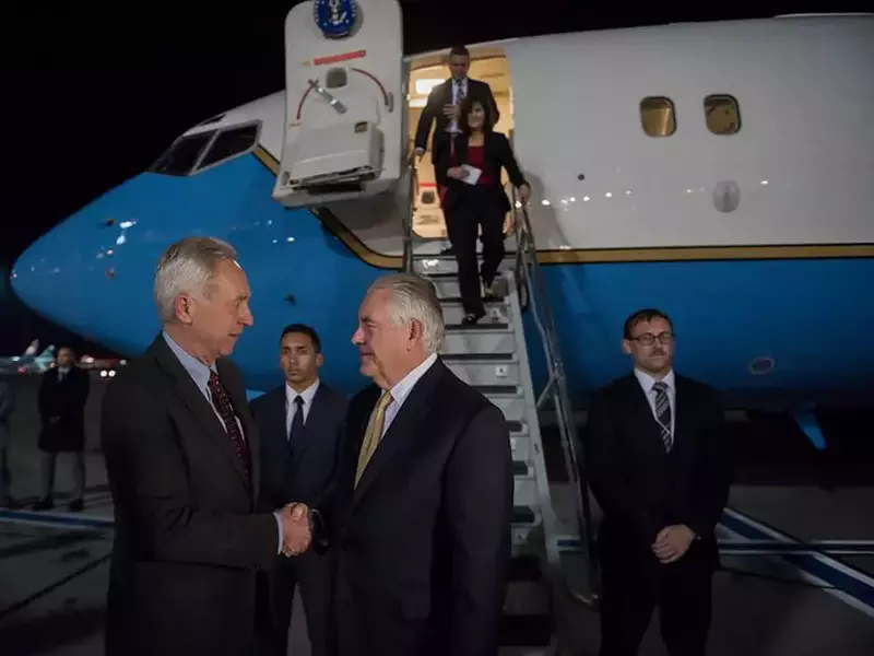 Rex Tillerson vizită la București