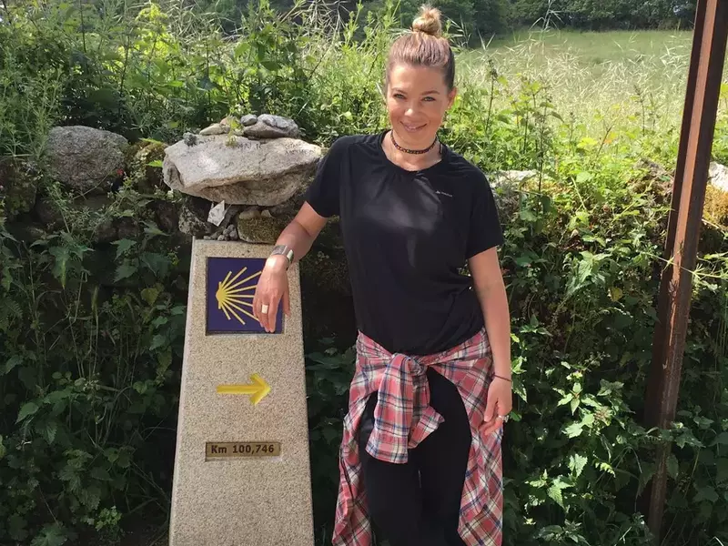 Gina Pistol pelerinaj El Camino