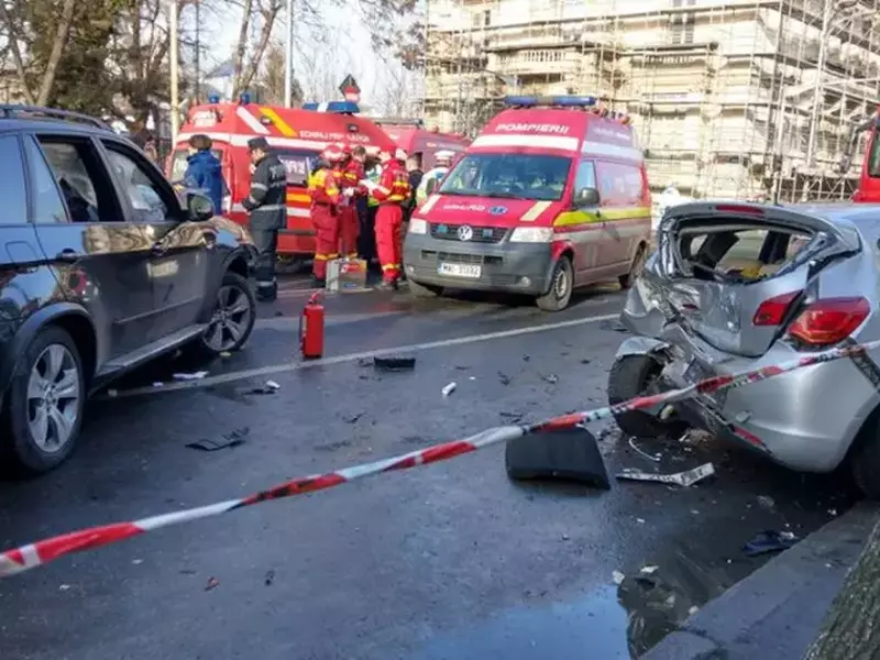 accident Capitala, Victoriei cu Grivitei
