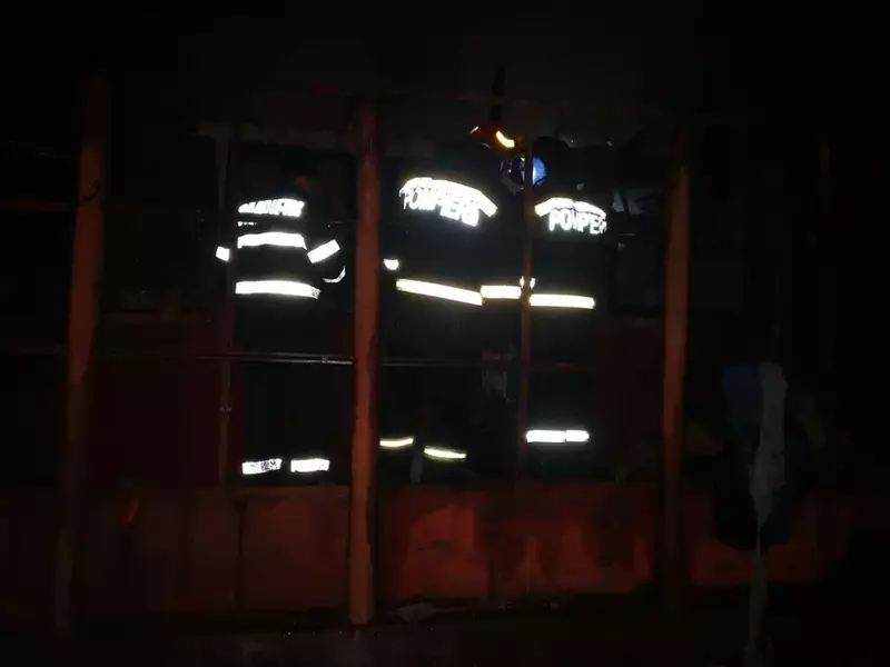 Doi bătrâni au murit într-un incendiu în Găiceana, Bacău (1)
