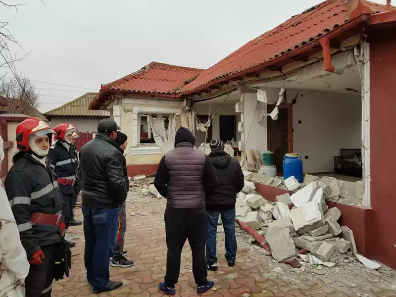 Explozie în Năvodari, județul Constanța