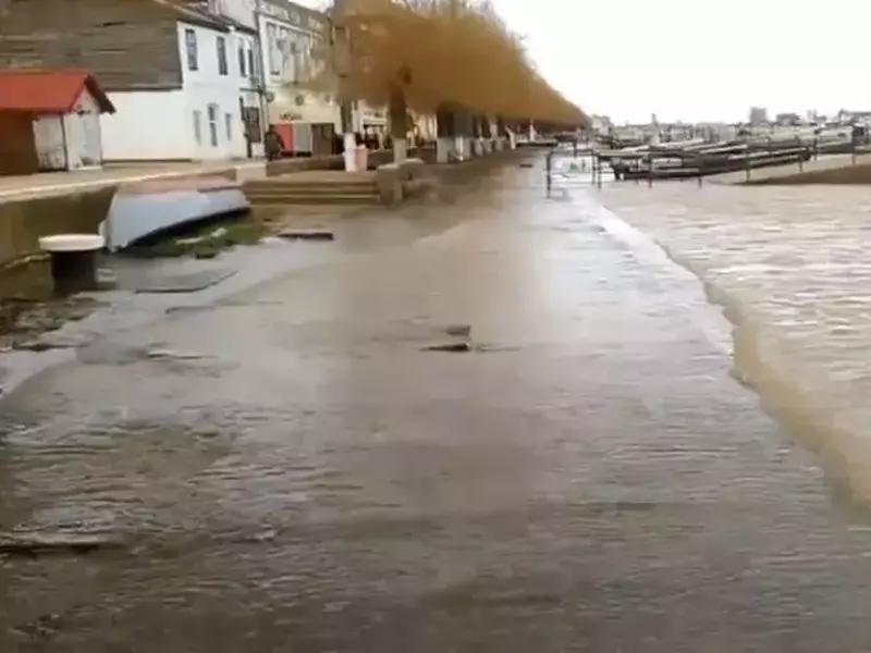 Inundații în Sulina