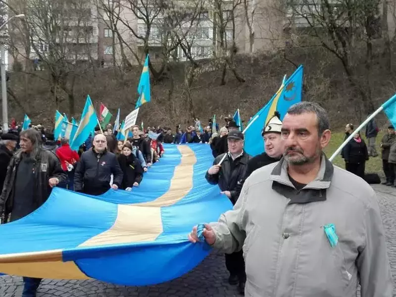 Miting pentru autonomia Ținutului Secuiesc, în Târgu Mureș (4)