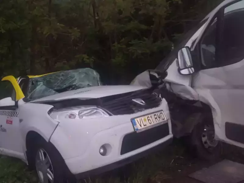 Accident în Mihăeşti, județul Vâlcea (3)