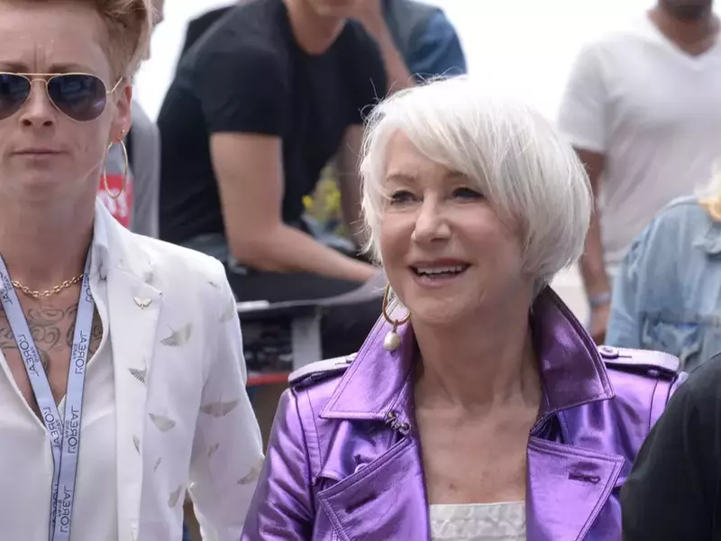 Actrița Helen Mirren a căzut după ce a acordat un interviu, la Cannes
