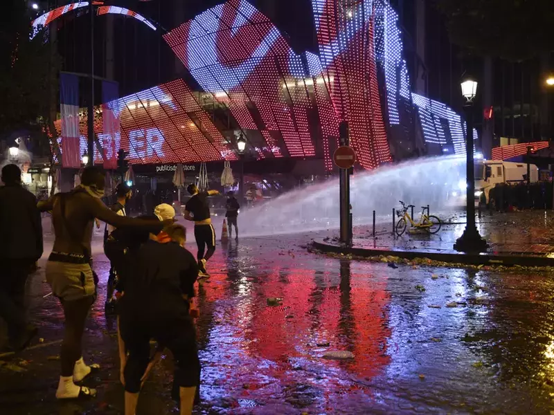 Incidente la Paris, dupa victoria de la Cupa Mondiala