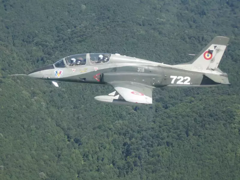 IAR 99-Șoim prăbușit într-un lac din Bacău