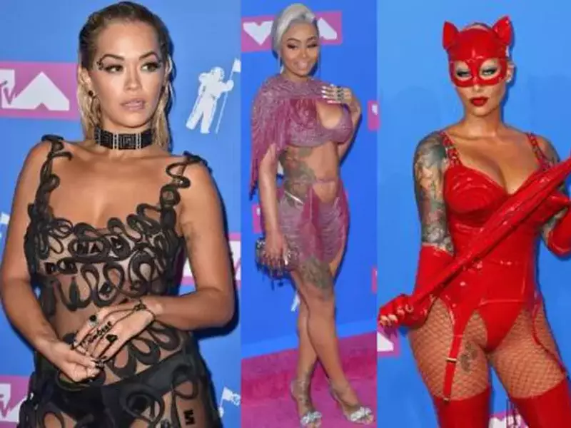 Ținutele îndrăznețe ale vedetelor la Gala VMA