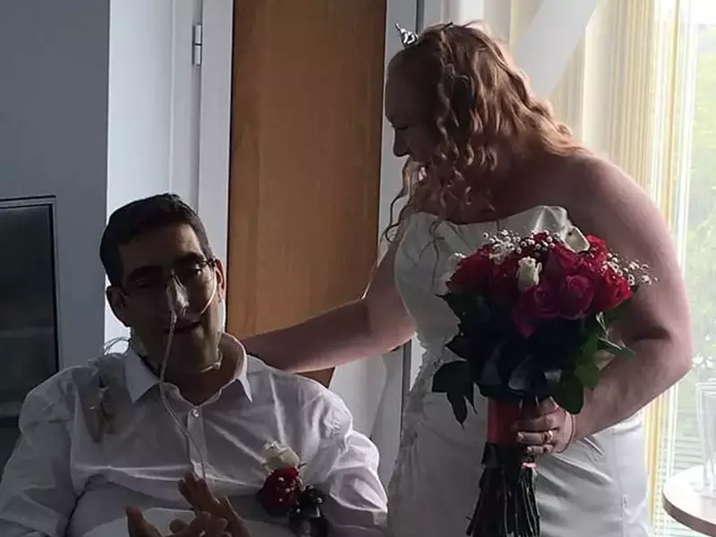 sotul care a murit imediat dupa nunta din cauza unui cancer