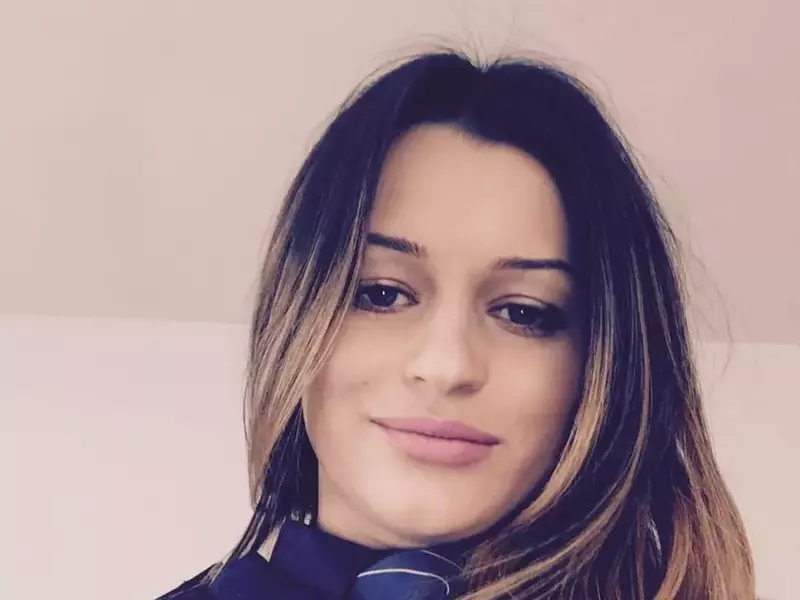 Alexandra Tănase, polițista care e șef de post în Vrancea, la doar 23 de ani. Alexandra Tănase, în uniformă