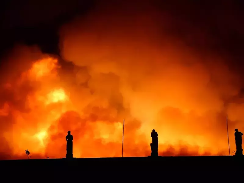 Incendiu de proporții la Muzeul Național din Rio de Janeiro