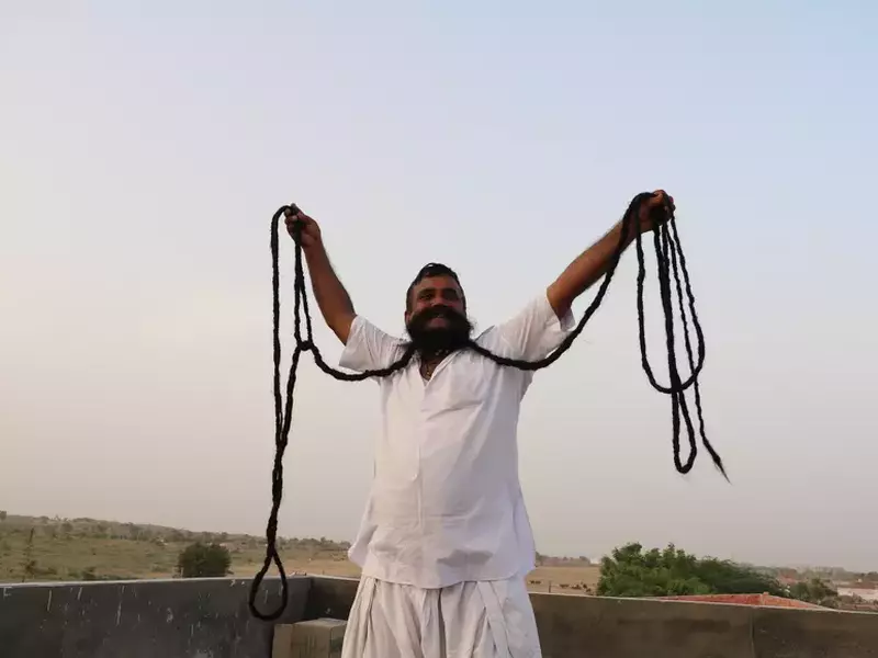 I?ve Got The World?s Longest Moustache