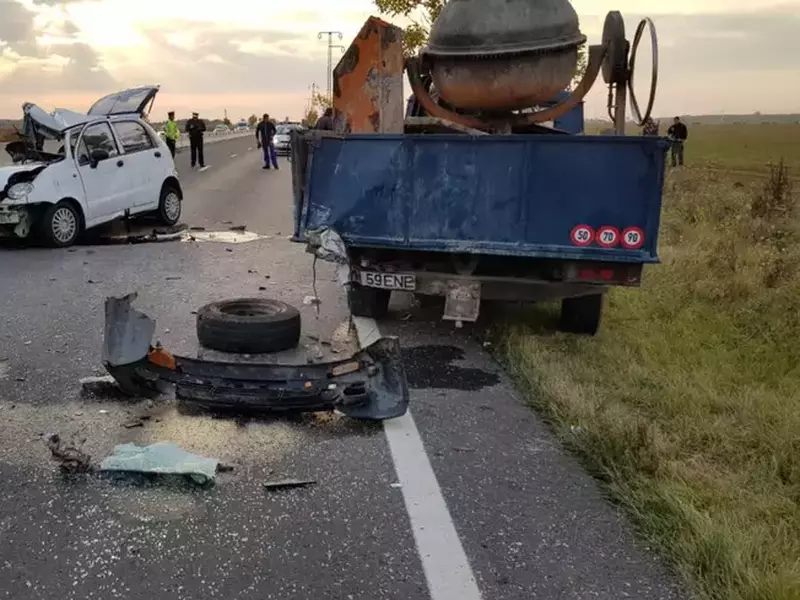 Accident pe DN1-Baicoi (1)