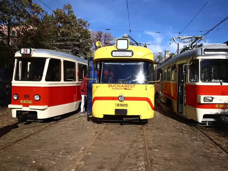 Imagini cu tramvaiele de epocă din București (1)
