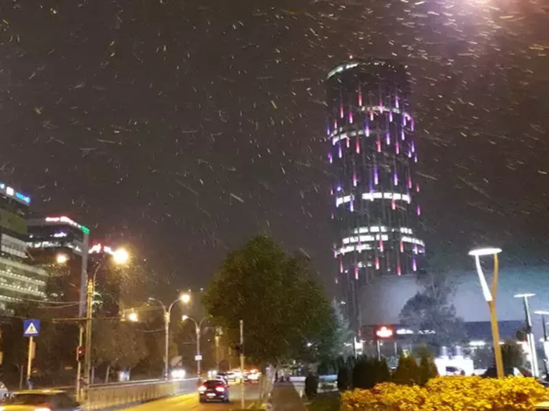 ninsoare bucuresti 4
