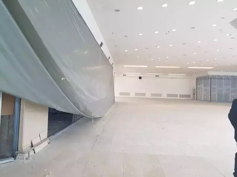 Lucrări la viitoarea grădiniță din mall-ul Grand Arena