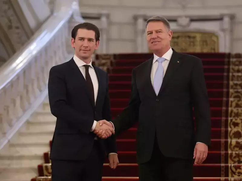 România preia simbolic președinția Consliului UE de la Austria