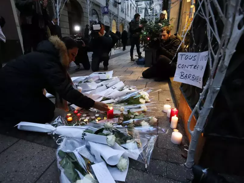 Gest emoționant făcut de zeci de oameni la strasbourg