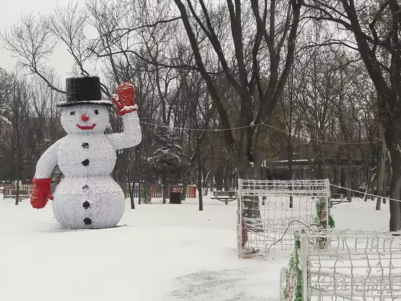 ninsoare bucuresti 2