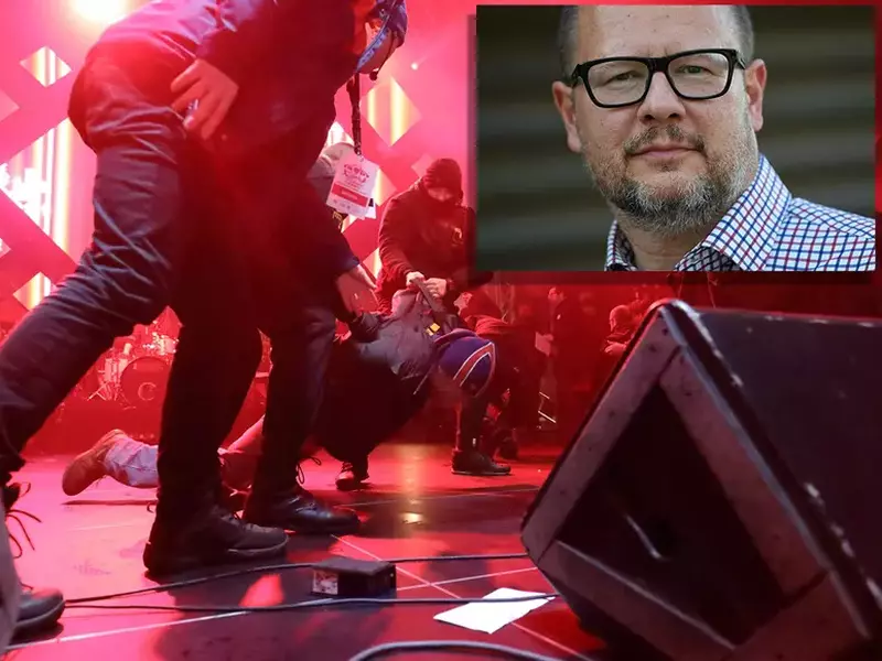 VIDEO / Primarul orașului Gdansk a fost înjunghiat pe scenă. Edilul a murit în spital - UPDATE