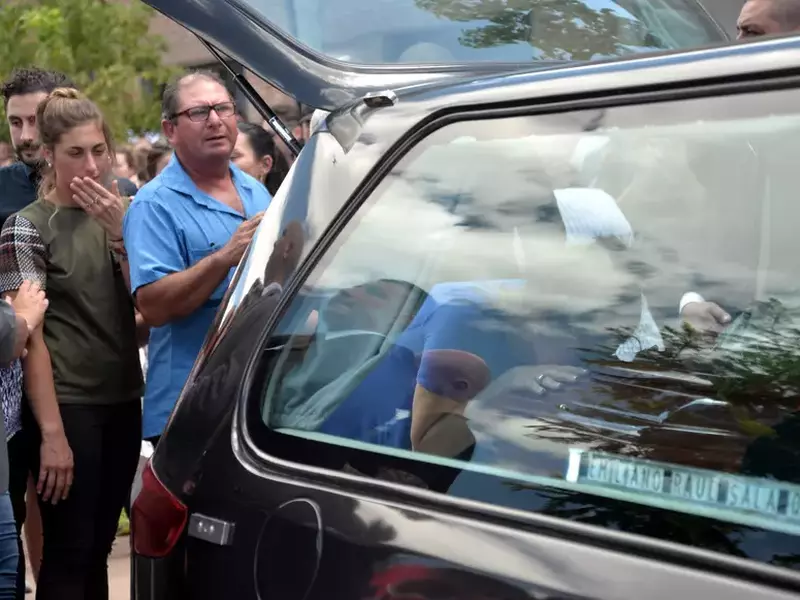 Funeral of late Argentinian soccer player Emiliano Sala