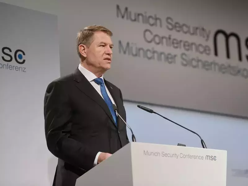 Klaus Iohannis, la cea de-a 55-a conferinţă pentru Securitate de la Munchen