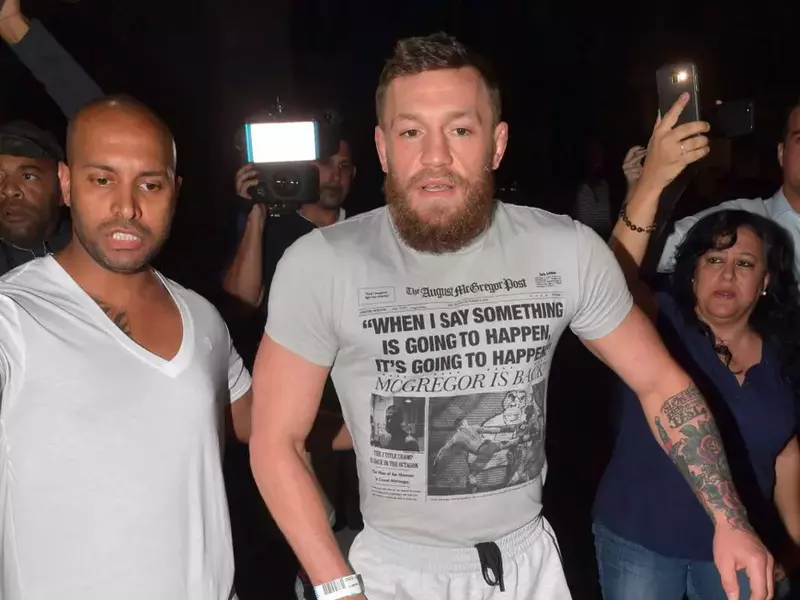 Conor McGregor arrested in Miami Beach, accused of smashing fan’s phone