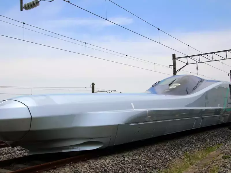 Cel mai rapid tren din lume, testat de Japonia