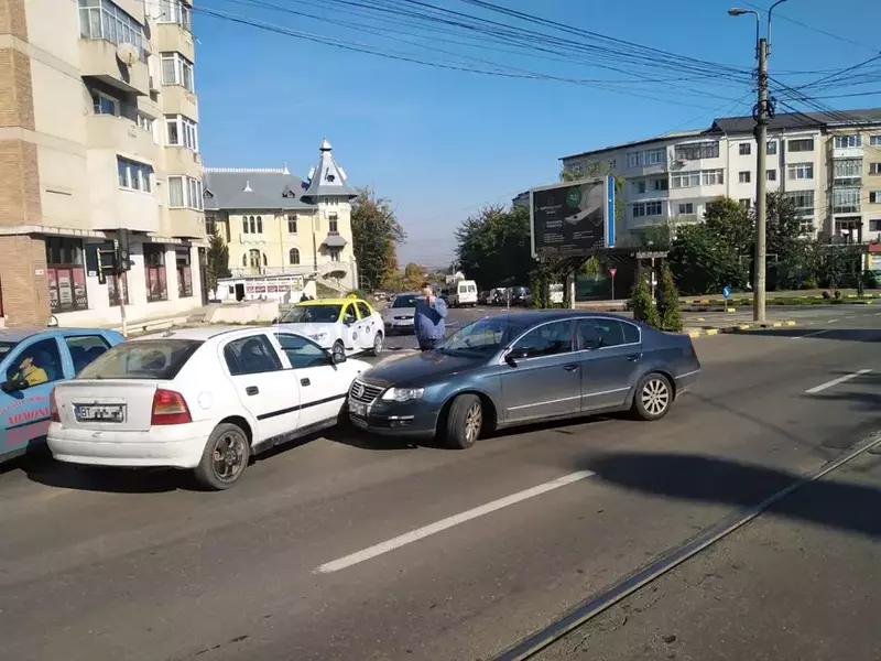 accident masina fara sofer-botosani