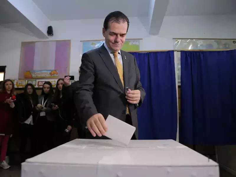 Premierul Ludovic Orban a votat la alegerile prezidențiale 2019