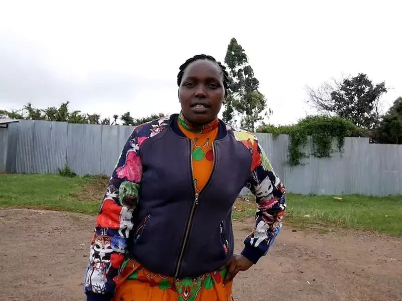 Mercy Jeptoo, în campusul St Patrick