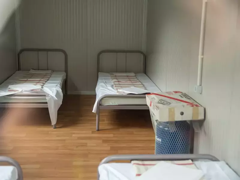 Interiorul unei locuințe modulare